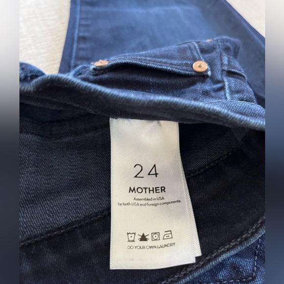 MOTHER Insider Crop Step Fray Jeans. Women’s Size 24. - Picture 9 of 11